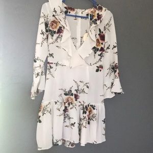 Womens/Juniors Boho Floral Dress